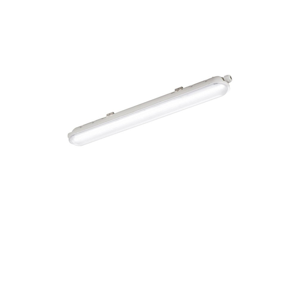 PLAFONIERA LED STAGNA NAUTILUS SILVER 21W 2900LM 4000K IP65 59X6,1X7,2CM