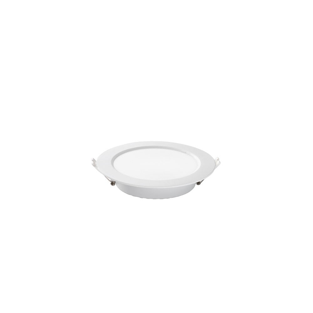 INCASSO LED SLIM TONDO TERMOPLASTICA BIANCO 12W 1200LM CCT D.170.7X28.4MM