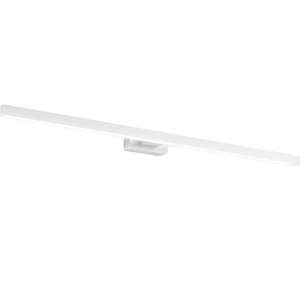 APPLIQUE LED LANCER BIANCA FISSAGGIO PARETE/SPECCHIO 13W 1000LM 4000K IP54 75x9x4CM