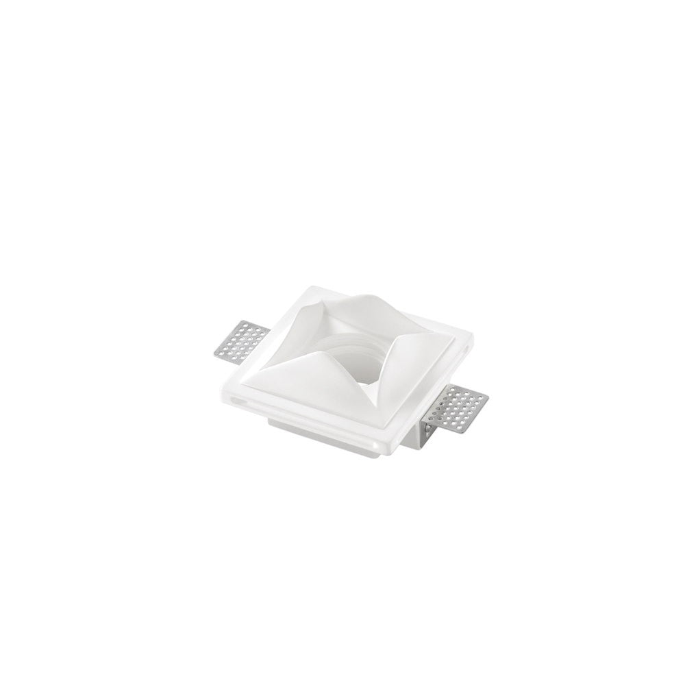 INCASSO BRICK BIANCO 1XGU10 12X12X7CM