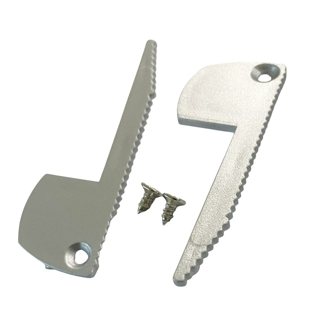 KIT 2 TAPPI PER PROFILO STEPWAY SILVER