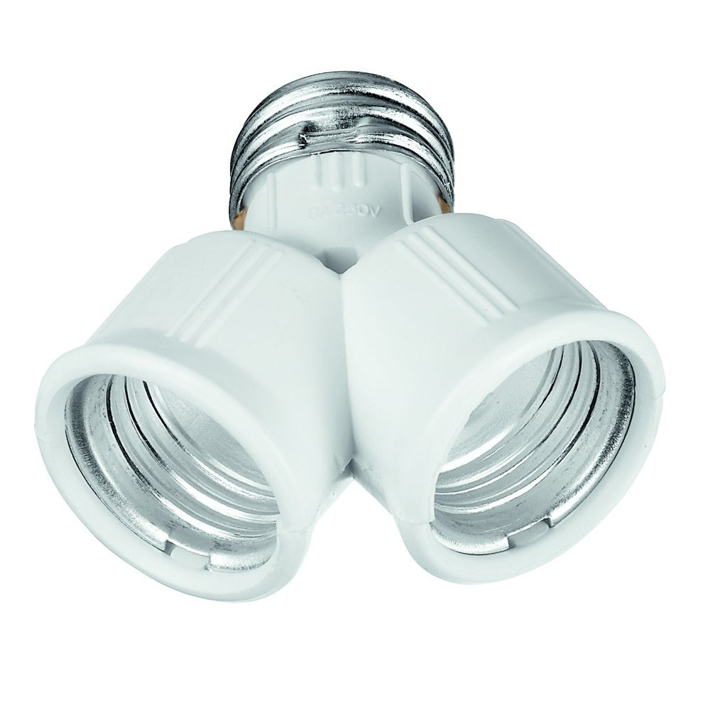 ADATTATORE PER PORTALAMPADE DA E27 A 2E27