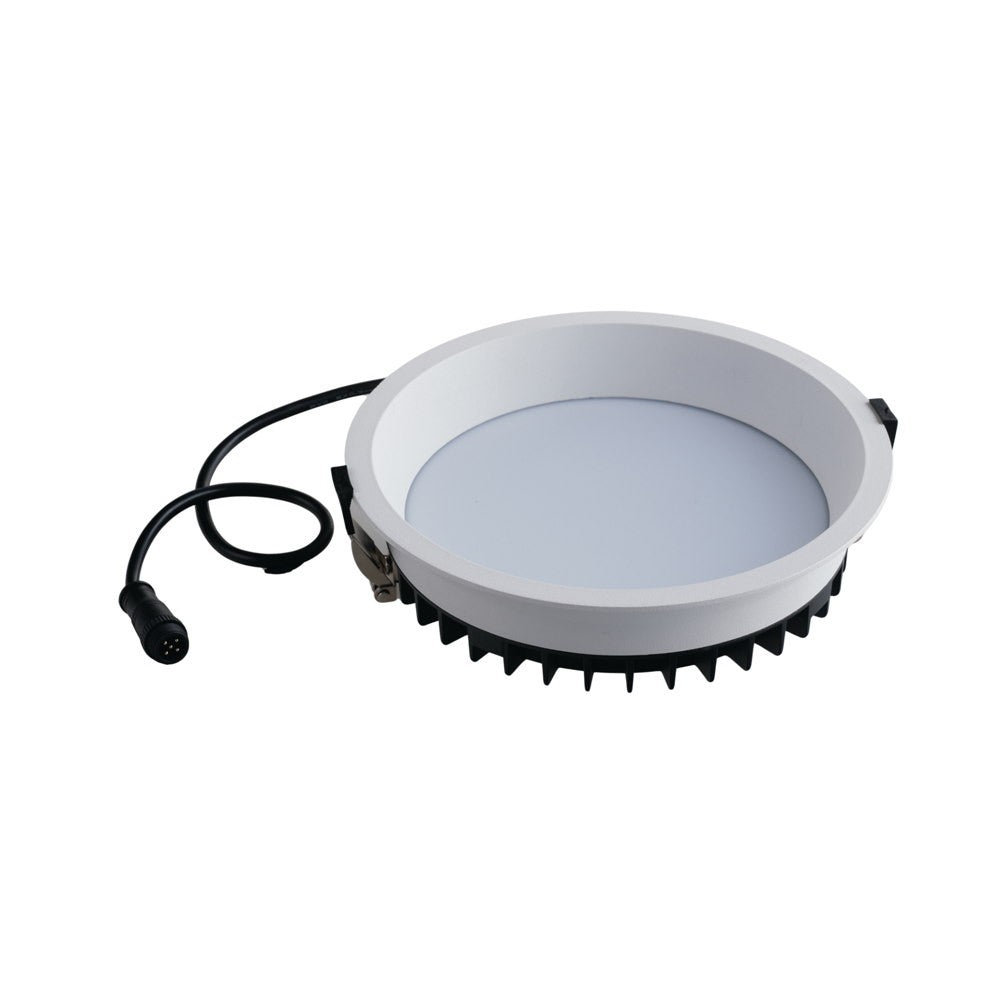 INCASSO LED XANTO DC24V BIANCO 30W 3000LM RGBW 22X5,5CM