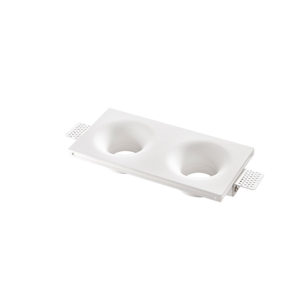 INCASSO SENSO BIANCO 2XGU10 24X12X4CM