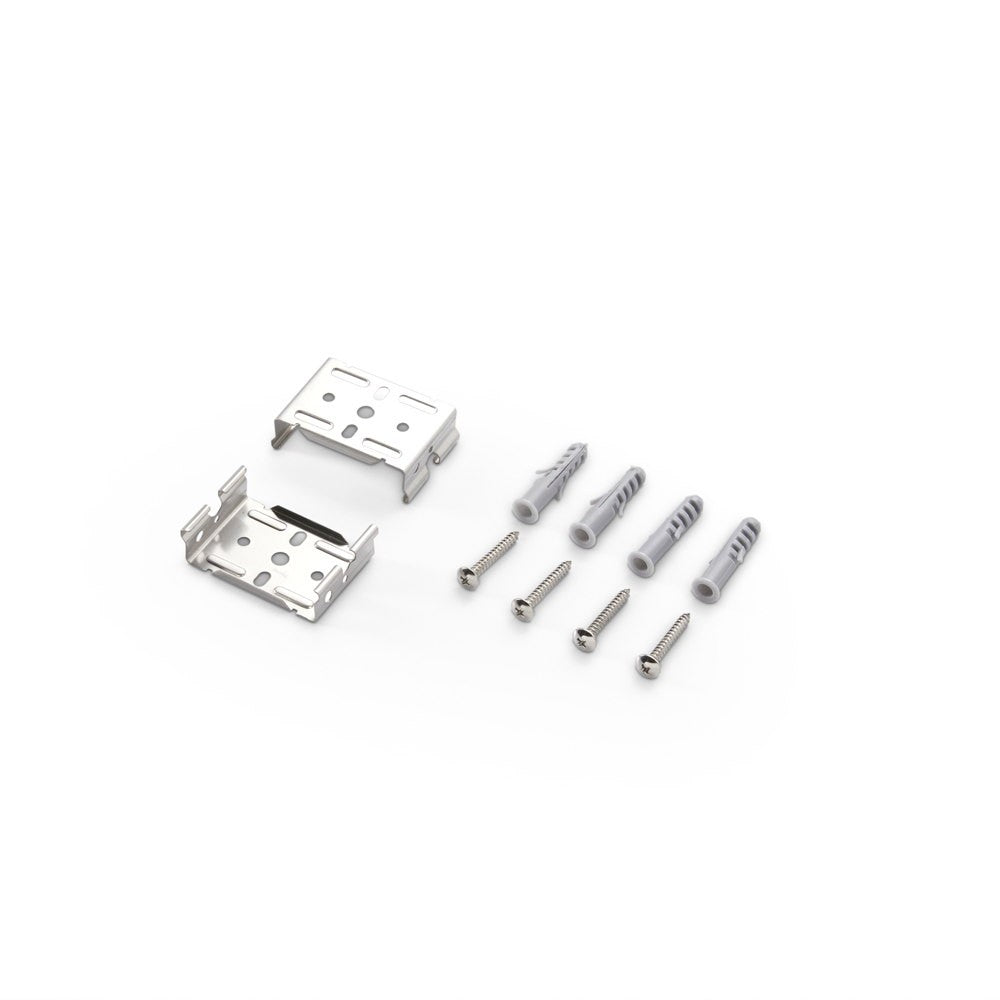 KIT 2PZ STAFFE BUSBAR PER FISSAGGIO A PLAFONIERA