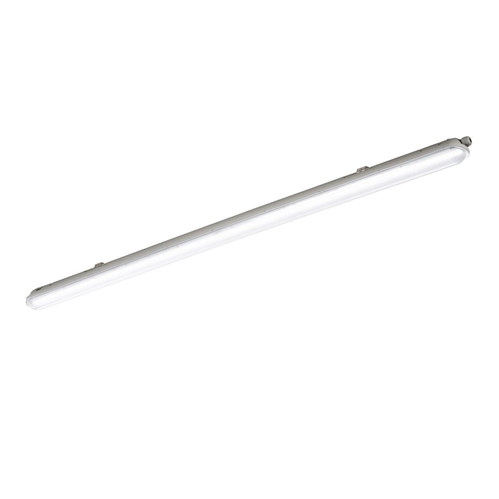 PLAFONIERA LED STAGNA NAUTILUS SILVER 80W 10600LM 4000K IP65 148X6,1X7,2CM