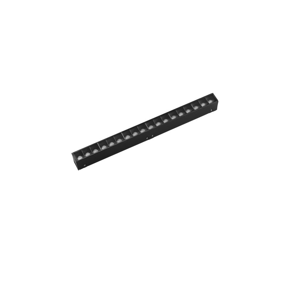 LAMPADA DAVINCI LINE NERO LED UGR 48V 10W 1200LM 4000K 30,2X3,3X2,2CM