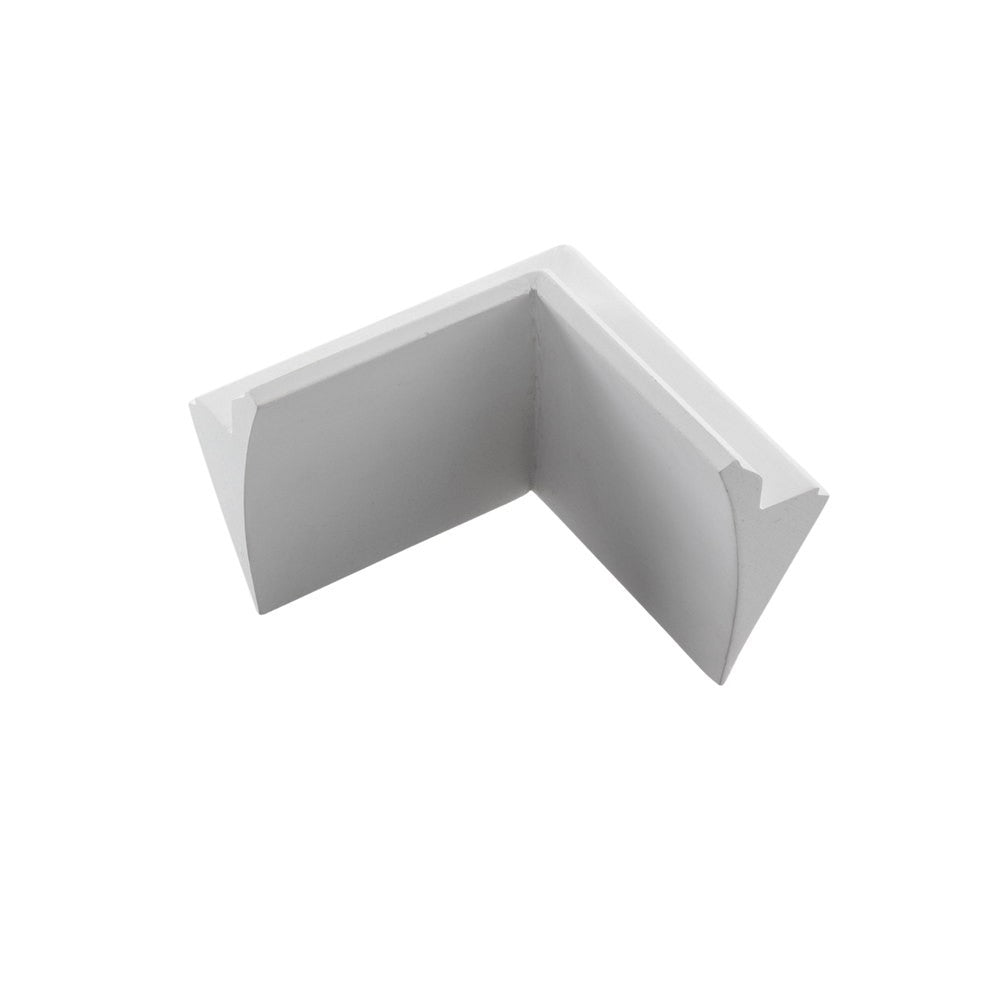 CONNESSIONE ANGOLARE VELA BIANCA 10,2X8CM