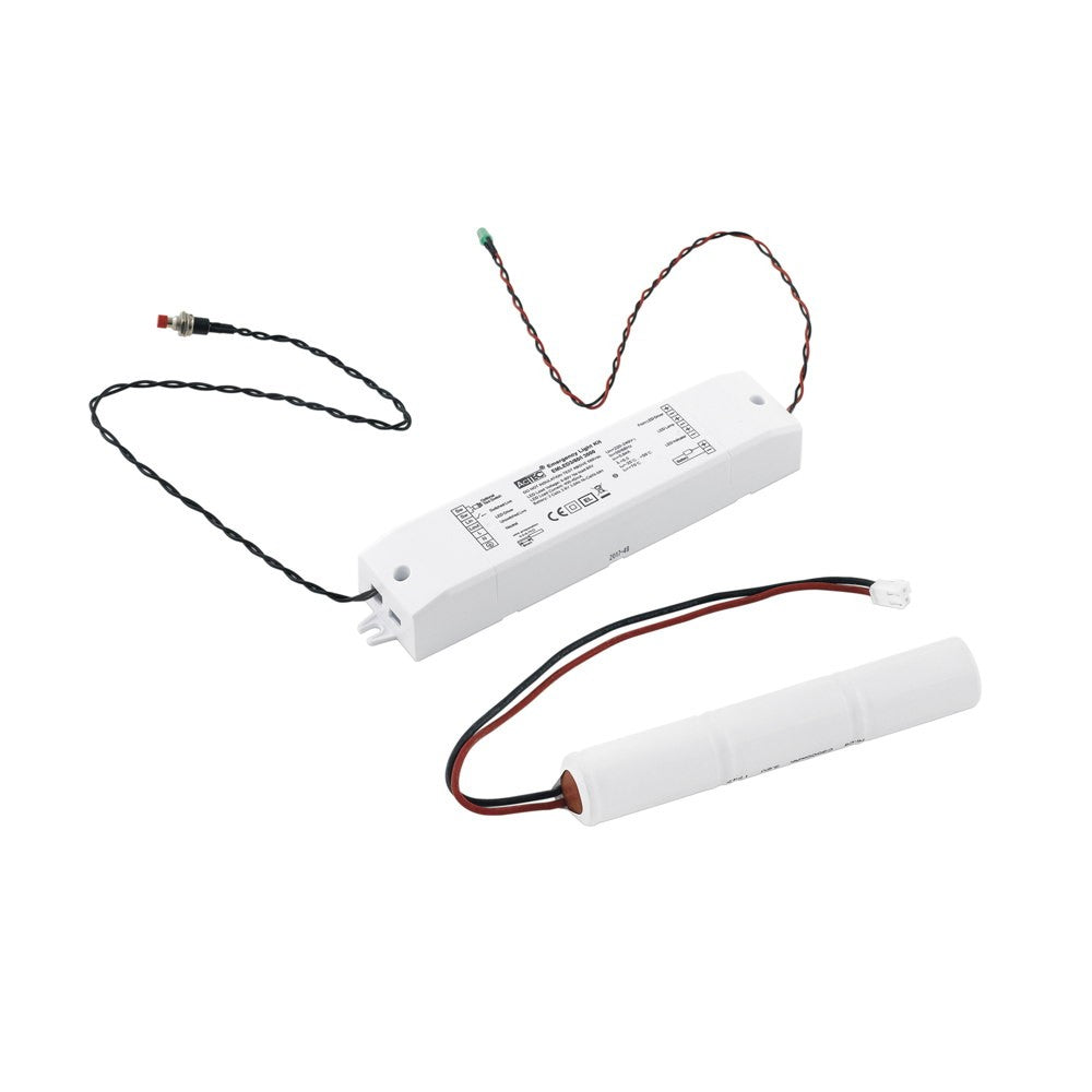 DRIVER ACTEC DI EMERGENZA 6-60V 400-40mA 4W 180MIN. BATTERIA 3,6V 3.0Ah Ni-Cd 16X3,8X2,8CM