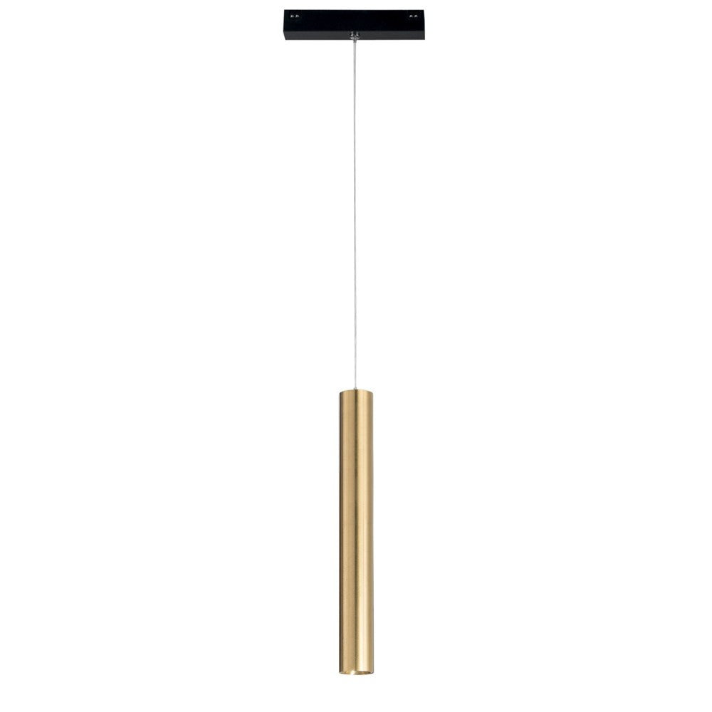 SOSPENSIONE DAVINCI TUBO ORO LED 48V 3W 300LM 4000K 30X16,1X3,5CM