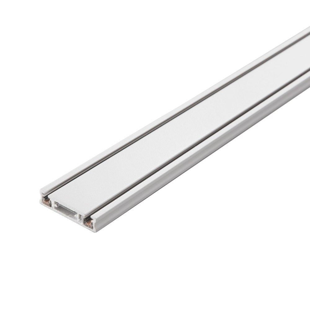 BINARIO BERNINI 48V BIANCO CON TAPPI INCLUSI 2000X2,5X5,5CM