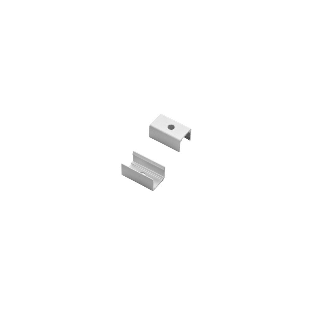 KIT 2PZ STAFFE PER STRISCIA NEON FLEX24V 1X1CM