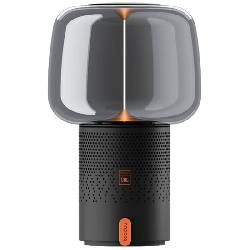 KOODUU SERENA PLAY JBL (BLACK) - LAMPADA DA TAVOLO IN VETRO CON SPEAKER BLUETOOTH JBL