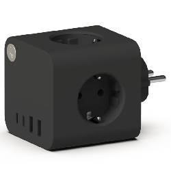 KREAFUNK AMPIE (BLACK) - HUB DI ALIMENTAZIONE MULTIPRESA SHUKO