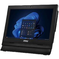 MSI PRO AP162T ADL-005IT - PC AIO 15.6"" FHD TOUCH - CPU INTEL N100 - RAM 4GB - SSD 128GB - W11P - NERO