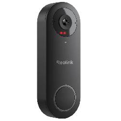 REOLINK D340P (NERO) - DOORBELL 2K+ - ALIMENTAZIONE POE - RILEVAMENTO INTELLIGENTE PERSONE