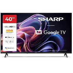 SHARP 40HF2265E - 40"" GOOGLE TV LED HD -  FRAMELESS - COMP. TV SAT - AUDIO DOLBY DIGITAL+ / DTS HD - CHROMECAST - BLACK - IT