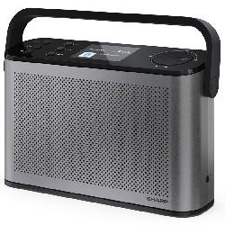 SHARP OSAKA DR-P540(GY) - RADIO DIGITALE PORTATILE - DAB/DAB+ - 2.4"" SLIDE SHOW DISPLAY - BLUETOOTH 5.3 - STORM GREY