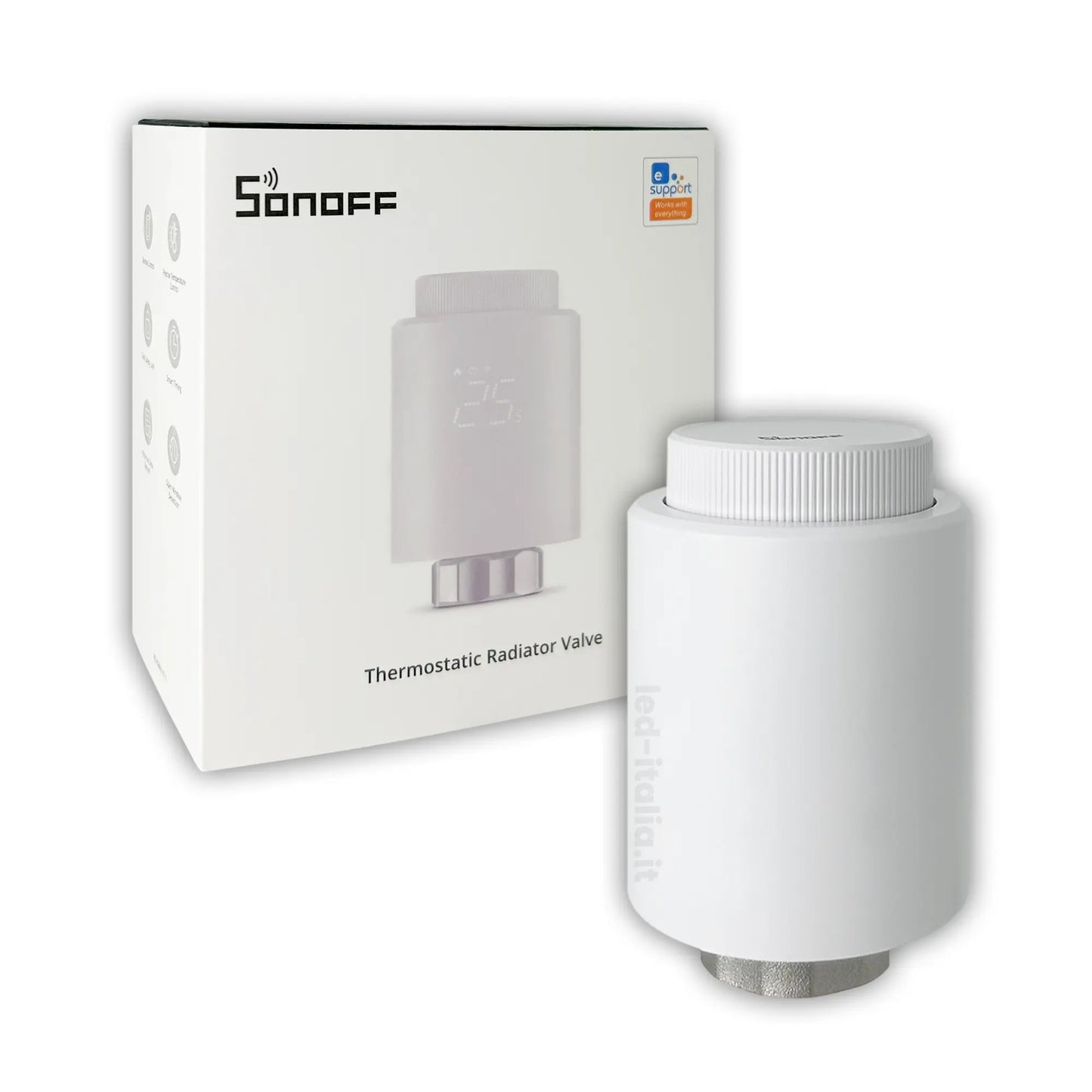 Valvola Smart Termostatica ZigBee per Termosifoni