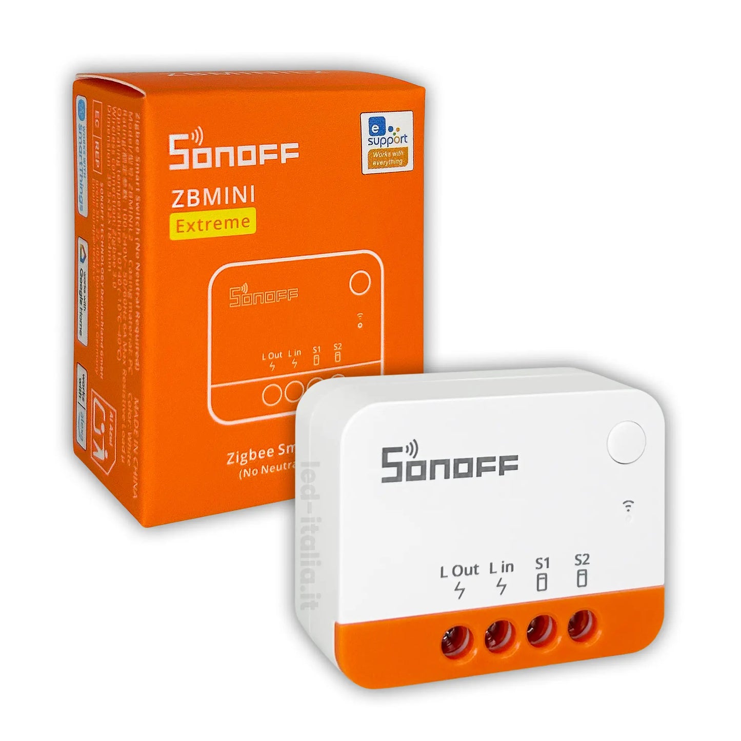 Interruttore Mini Smart ZigBee senza Neutro
