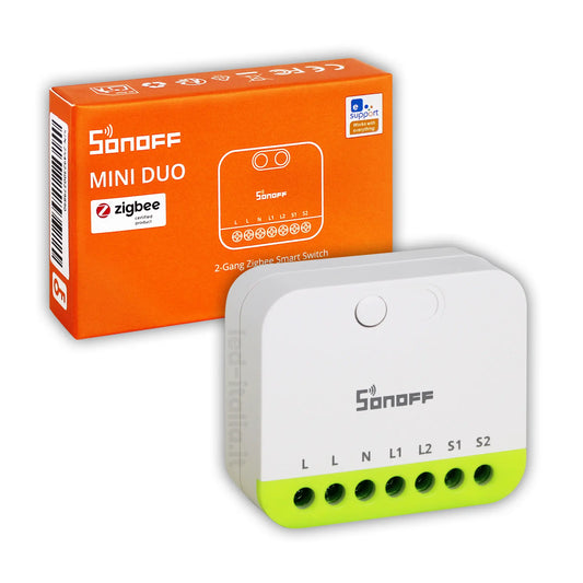 Sonoff Interruttore Smart Mini Duo 2 Canali ZigBee