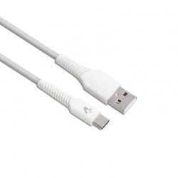 VULTECH CS-TAC12WH - CAVO SMARTPHONE IN TPE USB TO TYPE-C 1,2M 3.0A 60W - BIANCO