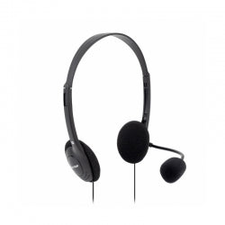 VULTECH HS-01 REV. 2.2 - CUFFIE CON MICROFONO E CON DOPPIO JACK 3,5MM E ADATTATORE