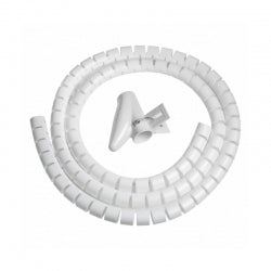 VULTECH SN21505/WH - SPIRALE AVVOLGI CAVO FLESSIBILE 1.5 MT BIANCO