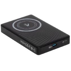 VULTECH VPB-MG5BK - POWER BANK 5.000 MAH WIRELESS MAGSAFE -LCD - USB-C 15W