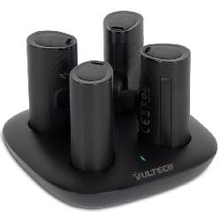 VULTECH VPB-ST5BK-4 - POWER BANK STATION CON 4X BATTERIE 5.000 MAH