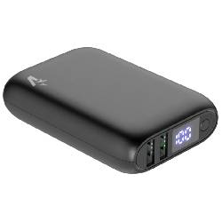 VULTECH VPB-WP20BK - POWER BANK 20.000 MAH - LCD - USB-C + 2XUSB-A QUICKCHARGE 22.5W
