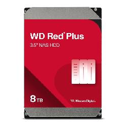 WESTERN DIGITAL WD RED PLUS HDD 8TB (WD80EFPX) - HARD DISK INTERNO - 3.5"" - IDEALE PER NAS