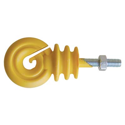 ISOLATORE ELETTRORECINZIONE OCCHIOLO  VITE FERRO