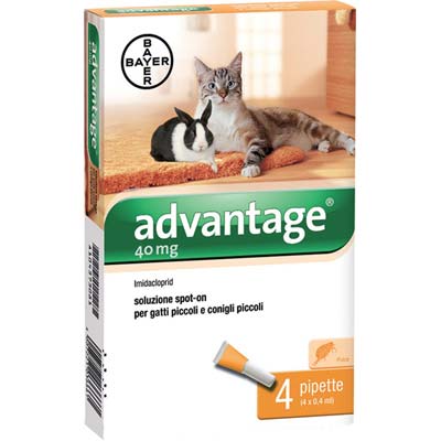 ANTIPARASSITARIO ADVANTAGE GATTI BAYER