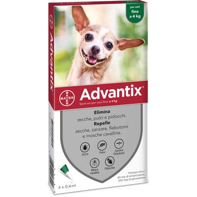 ANTIPARASSITARIO ADVANTIX CANI BAYER OPEN