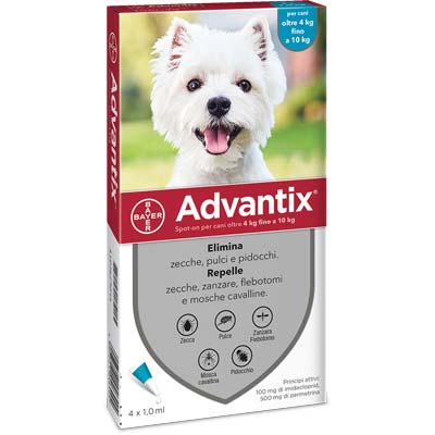 ANTIPARASSITARIO ADVANTIX CANI BAYER