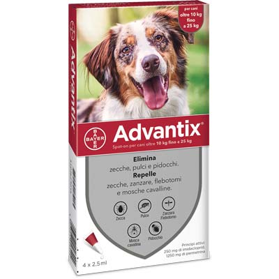 ANTIPARASSITARIO ADVANTIX CANI BAYER OPEN