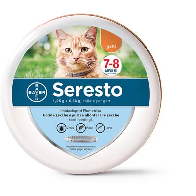 COLLARE ANTIPARASSITARIO SERESTO GATTI BAYER