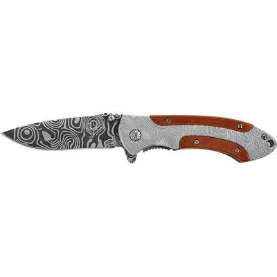 COLTELLO SERRAMANICO DAMASCO 26376 AUSONIA