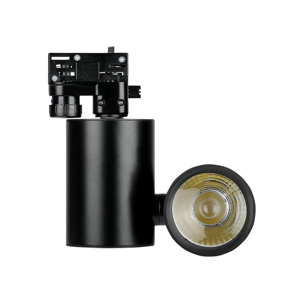 15W LED Track Light Black Body 3000K