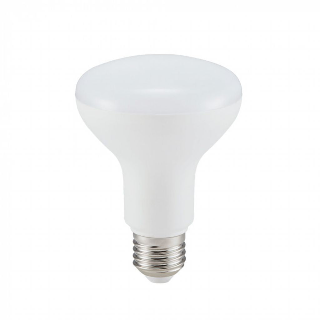 LED Bulb - Samsung Chip 10W E27 R80 Plastic 6400K