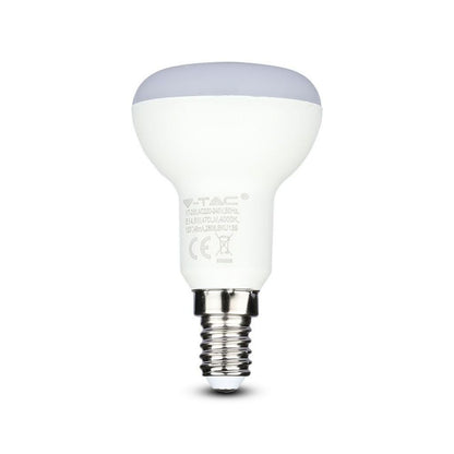 LED Bulb - Samsung Chip 6W E14 R50 Plastic 6400K