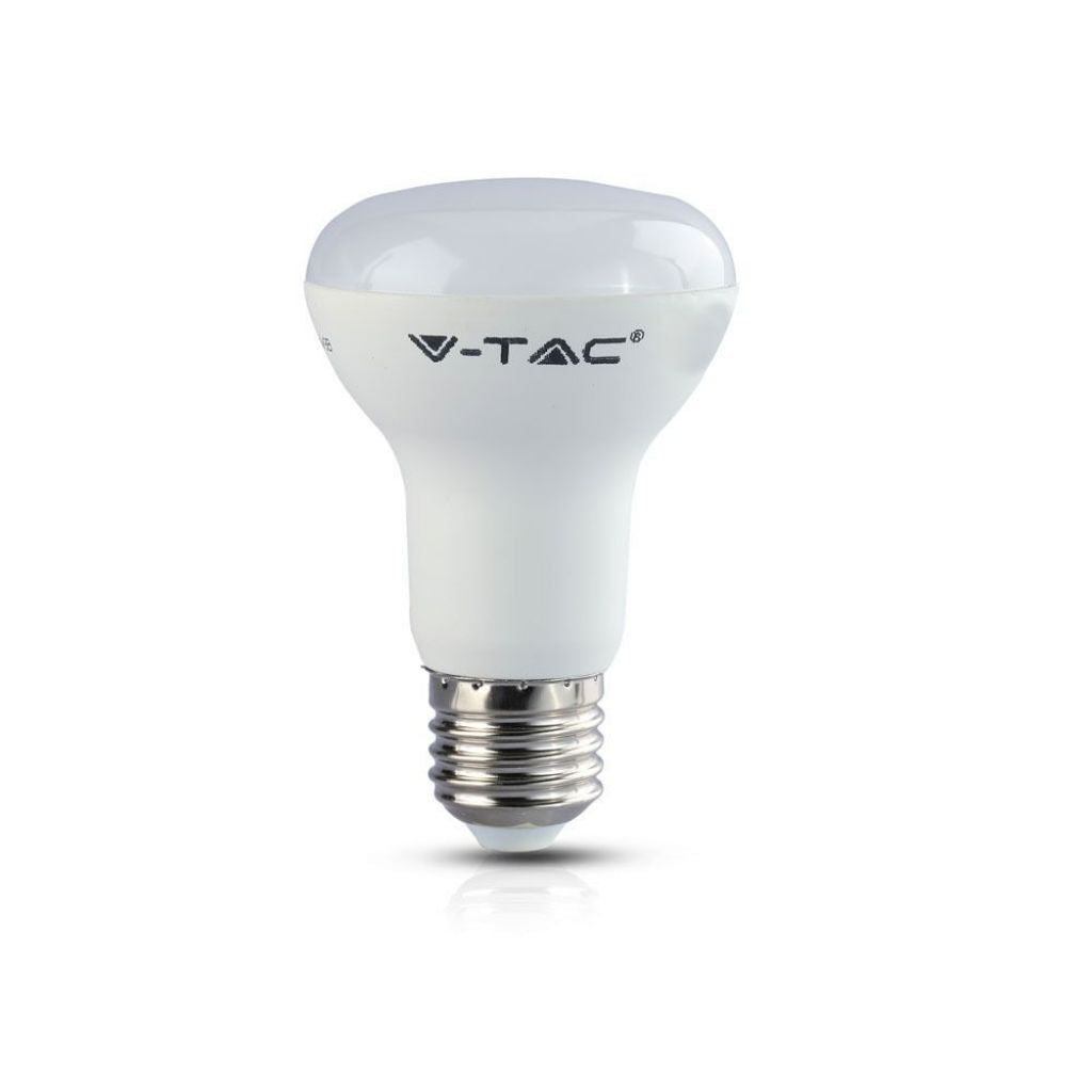 LED Bulb - Samsung Chip 8W E27 R63 Plastic 3000K