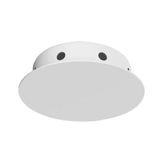 Magnetism Canopy D150*H35mm With 8 Holes On Side - Matt White