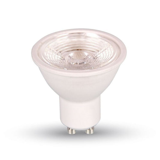 LED Spotlight - 7W GU10 Plastic With Lens 4000K 38°