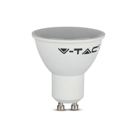 LED Spotlight - 5W GU10 SMD White Plastic 320Lm 6400K 110°