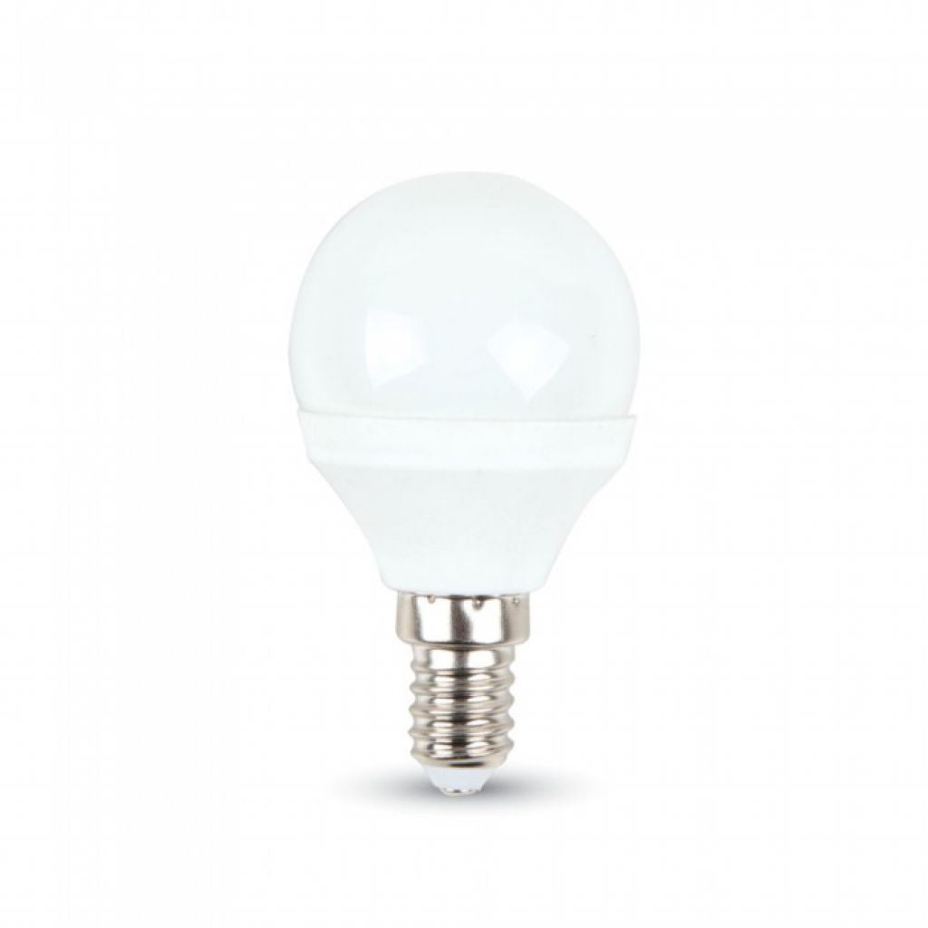 LED Bulb - Samsung Chip 5.5W E14 P45 Plastic 6400K