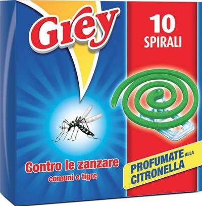 SPIRALE ANTI ZANZARE GREY