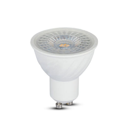 LED Spotlight Samsung Chip - GU10 6.5W Ripple Plastic 110`D 4000K