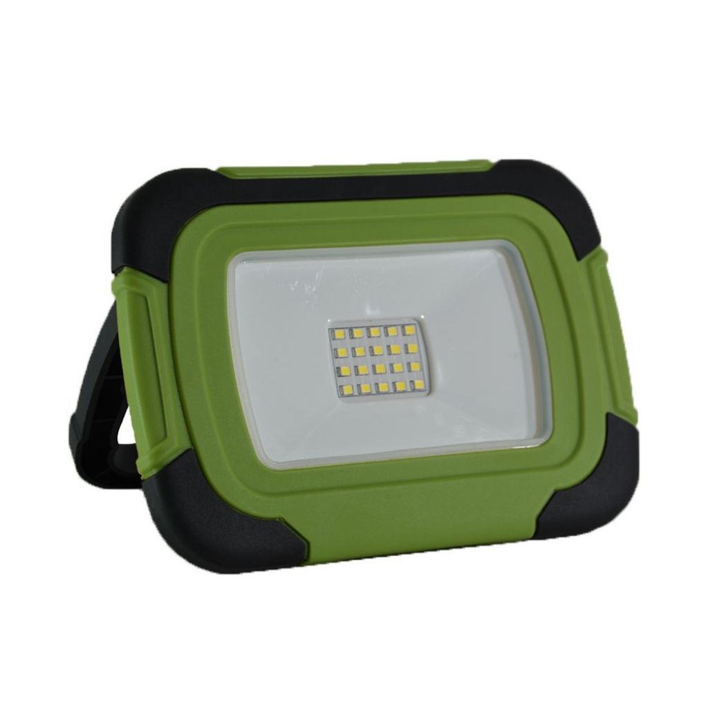 10W LED Floodlight Samsung Chip Rechargeable IP44 4000K